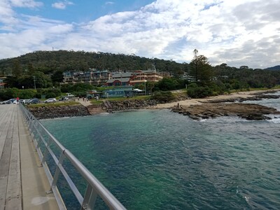 Ocean view house opposite the beach