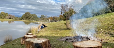 Fire Pit area when weather permits