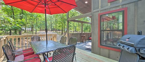 Broken Bow Vacation Rental Home | 1BR | 1BA | 660 Sq Ft | Steps Required
