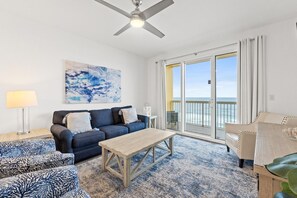 Living Area with Balcony