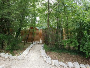 Enceinte de l’hébergement
