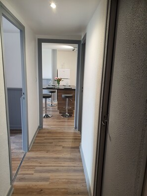 couloir d'entrée du gîte