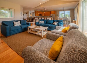 The Refuge. Near Fenwick Island, Ocean City, Bethany Beach. Open Concept Living.