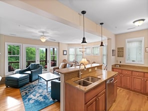 Kitchen--- Open Floor Plan