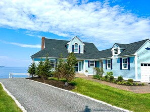 Exterior Front of the Nubble Beach House