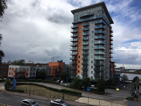 The apartment building