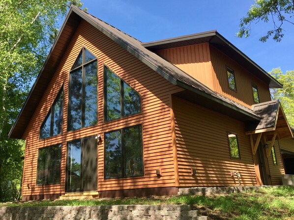 Lakeside of cabin