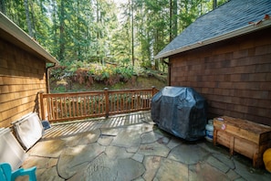 Back Deck and Gas Barbecue 