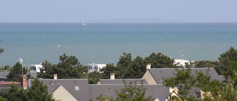 Vista para a praia ou o mar