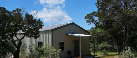 View of the front of the building