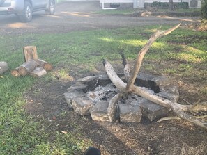 Outdoor fire