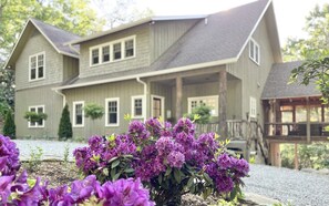 Front of home with all new landscaping!