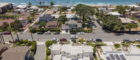 Beautiful ocean views from this stunning home in Del Mar.  Enjoy ocean breezes