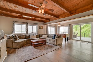 Living Room | Foosball Table | A/C Units