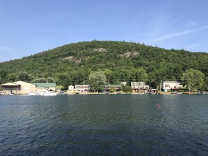 View from the dock