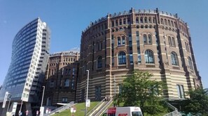 Vue extérieure du bâtiment