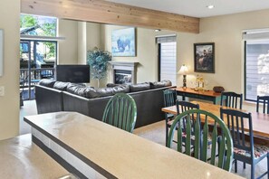 Cook's Eye View from the Ample Kitchen