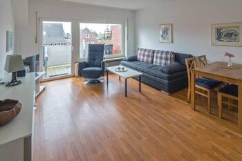 Beautiful upper apartment Meeresruhe with infrared sauna