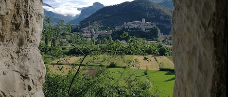 Blick von der Unterkunft