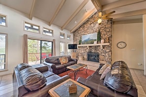 Living Room | Central A/C | Free WiFi