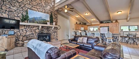 Book this 5-bed, 4.5-bath vacation rental townhome in Ruidoso.