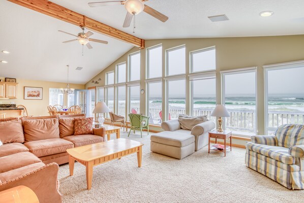 Spacious Living Room with comfortable seating