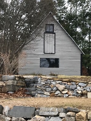 small barn on property