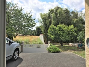 Vue depuis l'entrée