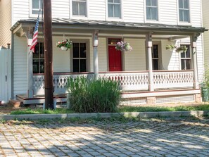 House front exterior