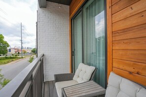 Balcony to chill and relax on.