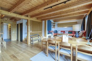 Living and dining room