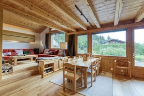 Living and dining room