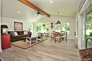 Open concept living area