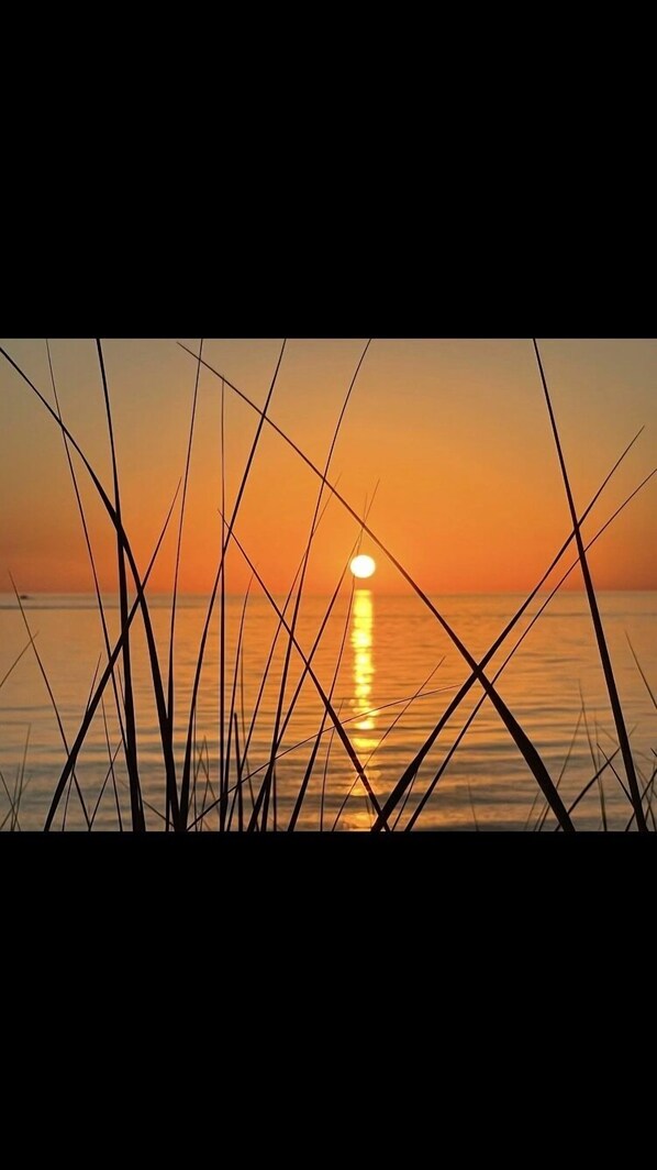 Lake Michigan most sought sunset.  