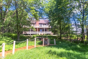 View of house from boardwalk
