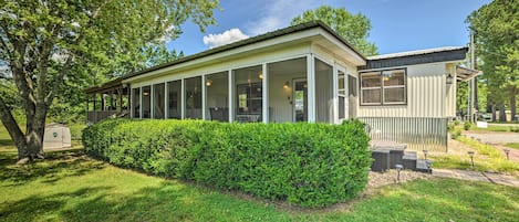 You'll be close to Kentucky Lake when you stay at this vacation rental cabin!