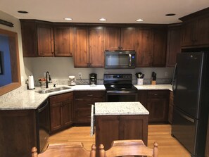 Newly remodeled kitchen