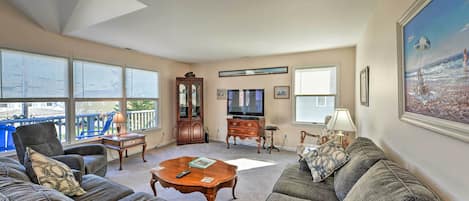 West Cape May Vacation Rental | 2BR | 2BA | 1,200 Sq Ft | Stairs Required