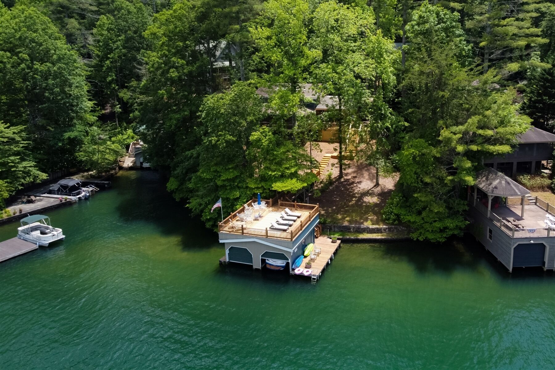 The Retreat at Lake Burton Steps from the Lake Rabun County Vrbo