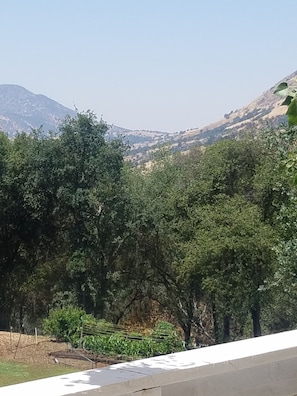 Vue depuis l’hébergement