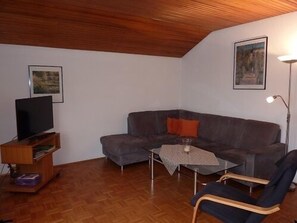 Ferienwohnung 1 im Altmühltal-Wohnzimmer