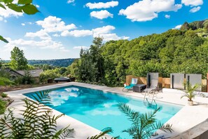 Piscine maison de vacances