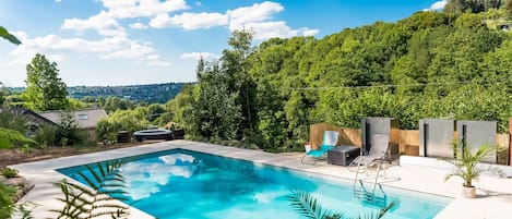 Piscine maison de vacances