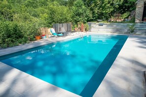 Piscine maison de vacances