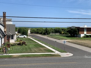 Ocean view from 2nd floor - 2 houses from beach!