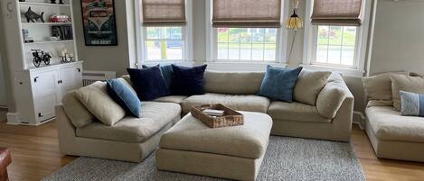 Spacious comfy family room