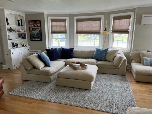 Spacious comfy family room