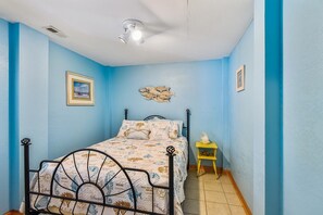 Queen Bedroom on Ground Level