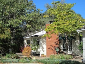 Entrance to the country home.