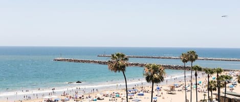 Vue sur la plage/l’océan